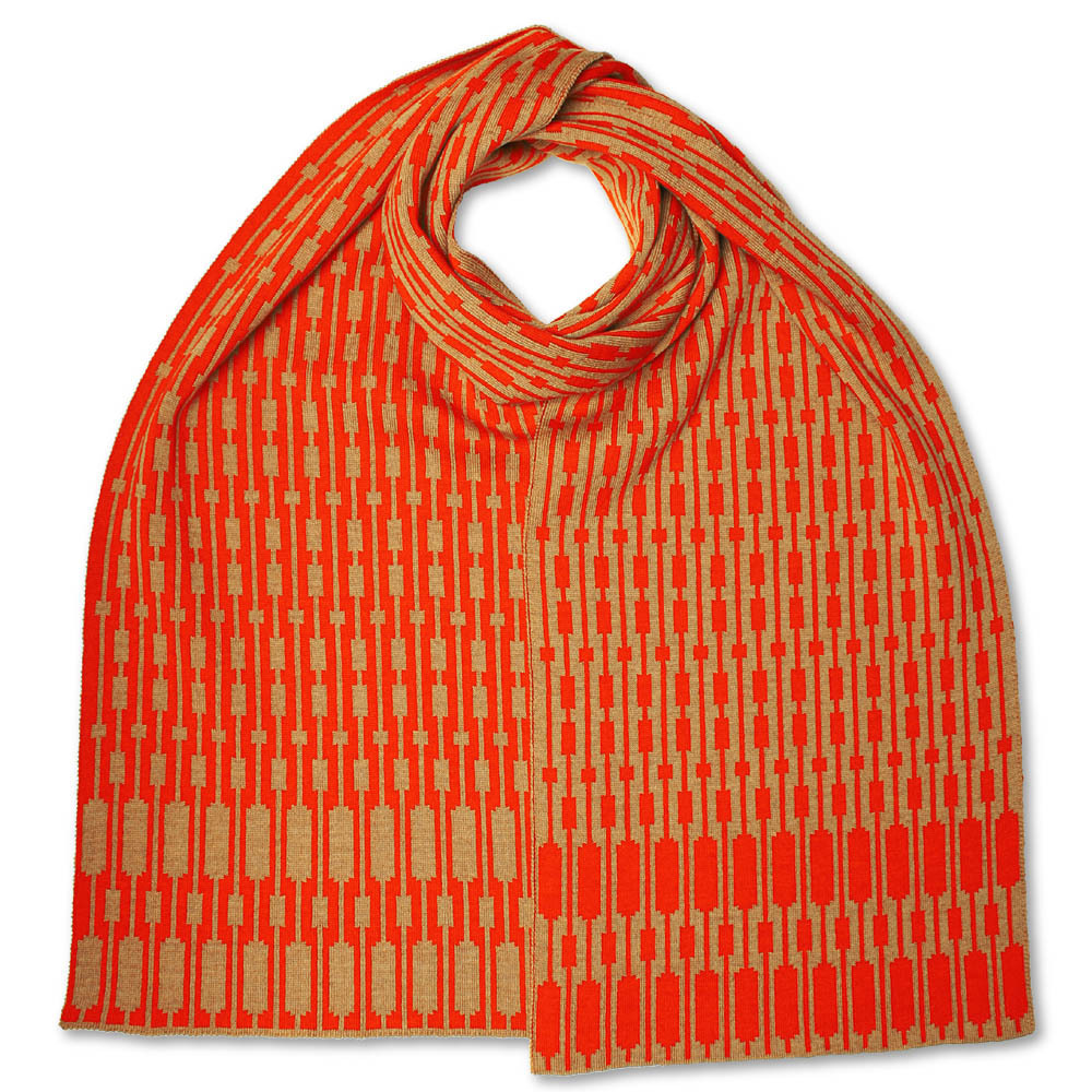 SXB-TP2-KM Шарф бежевый, 30/180 шерсть меринос FORTSCHRITT Santreyd 