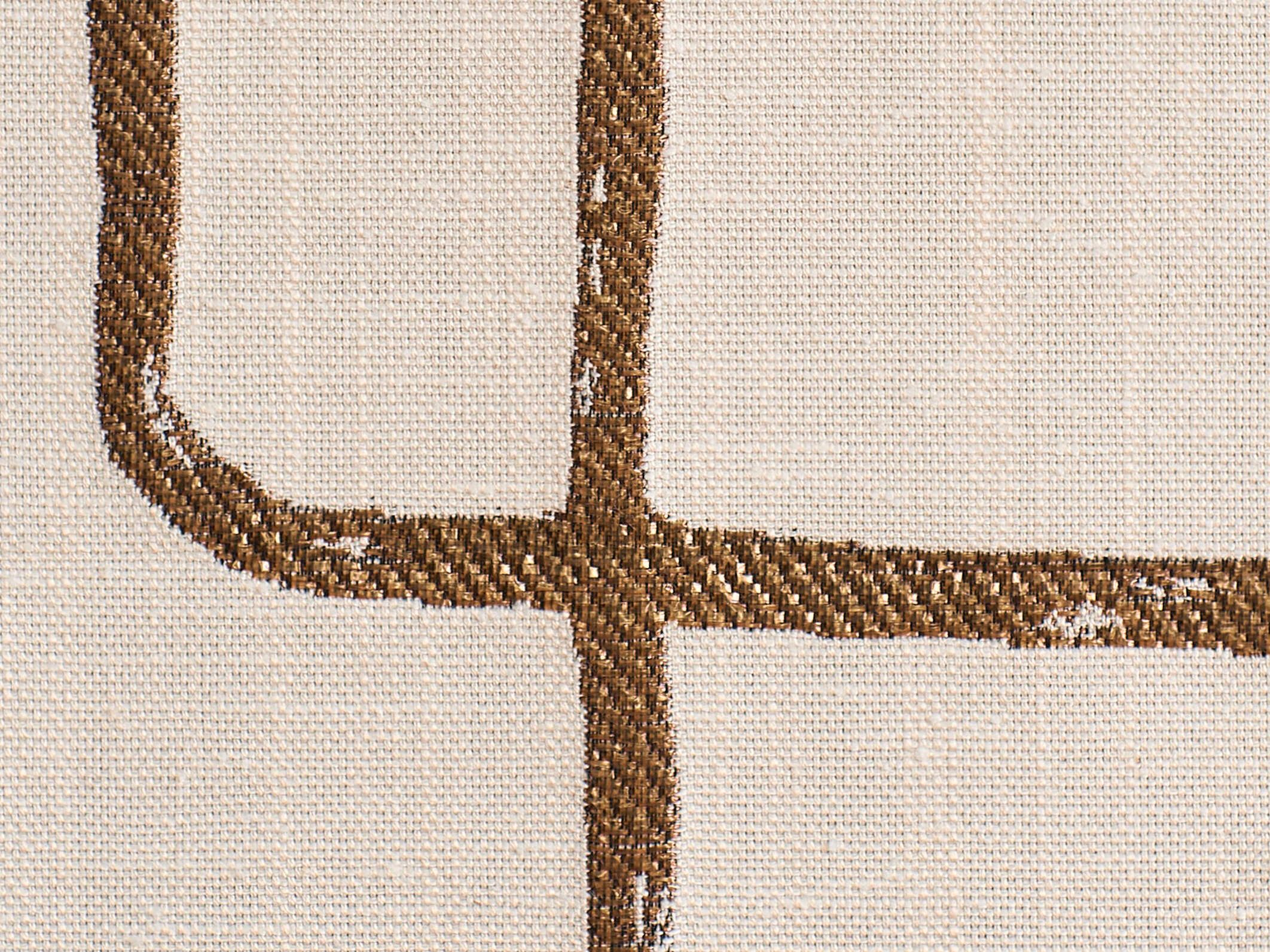 Ткань для штор с графическим рисунком Dedar PROMENADE KAFKAÏENNE ARCH-00024223