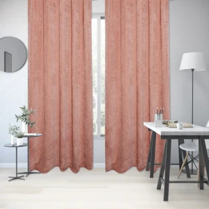 INSPIRE Ryazan - Розовая штора из шенилла для гостиной 88935311