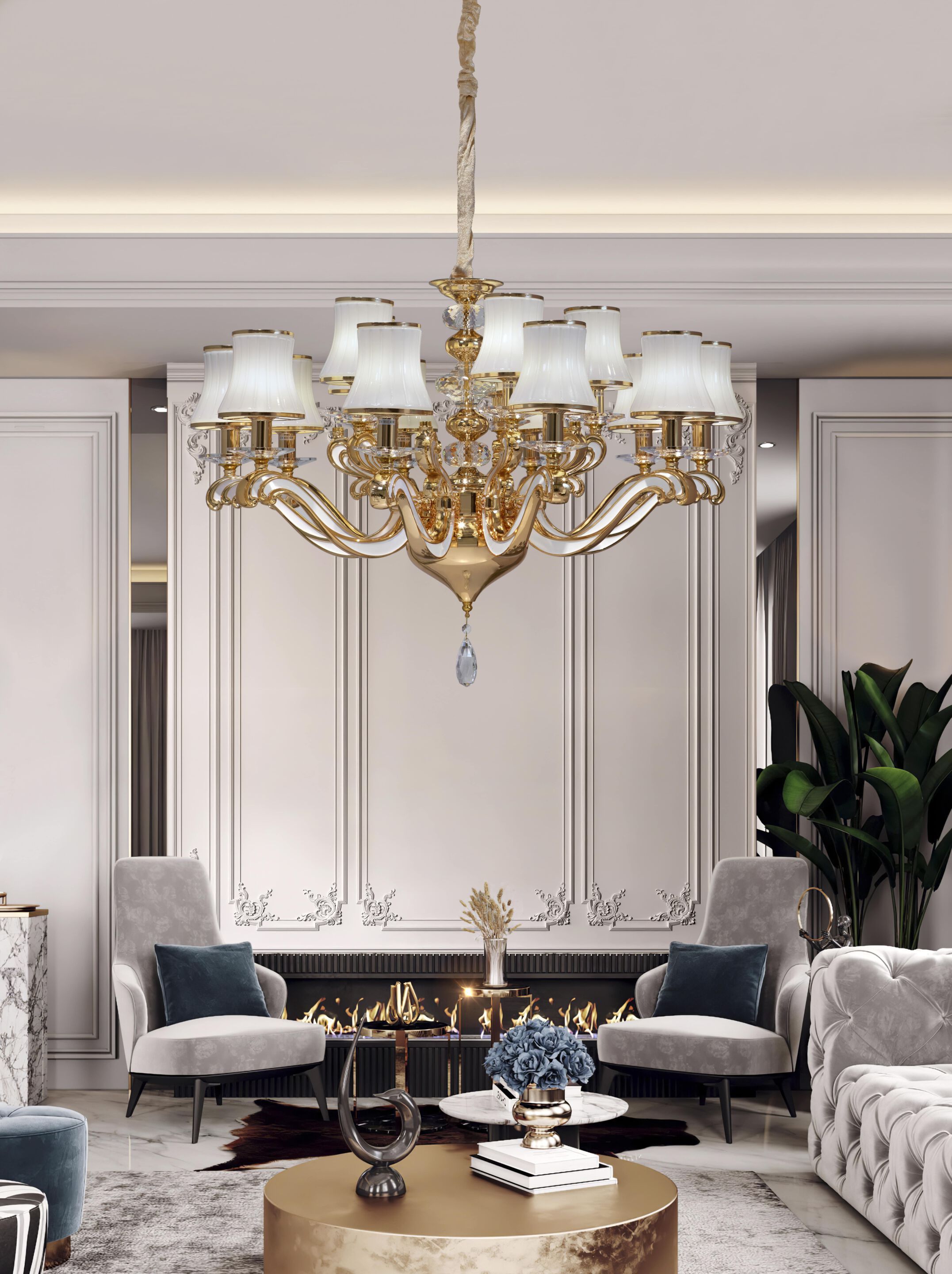 Металлическая люстра K-Lighting Винтаж ARCH-00142865 - Вид №3