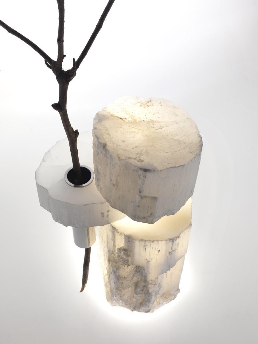 JCP UNIVERSE Круглый журнальный столик из селенита sun-id-1437403 - Вид №1