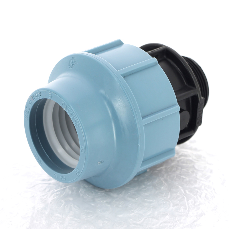 Муфта обжим-Н для труб ПНД UNIDELTA 50x1 1/2" 1003050006 - Вид №1