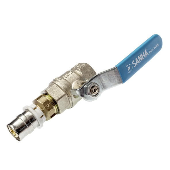 1258012634 25801 - Шаровые краны 3fit-Press Размер: 26x3,0 - 3/4 SANHA  - Вид №1