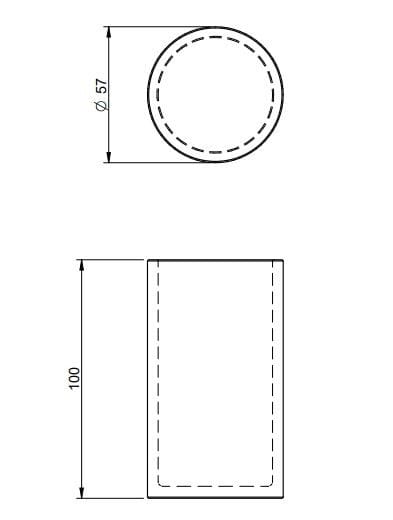 Дозатор мыла / держатель зубной щетки Rubinetterie Treemme Tag ARCH-00078403 - Вид №3