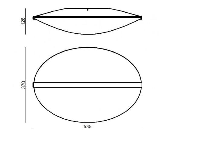 ПММА настенный светильник / потолочный светильник In Stock Stilnovo ARCH-00138480 - Вид №9