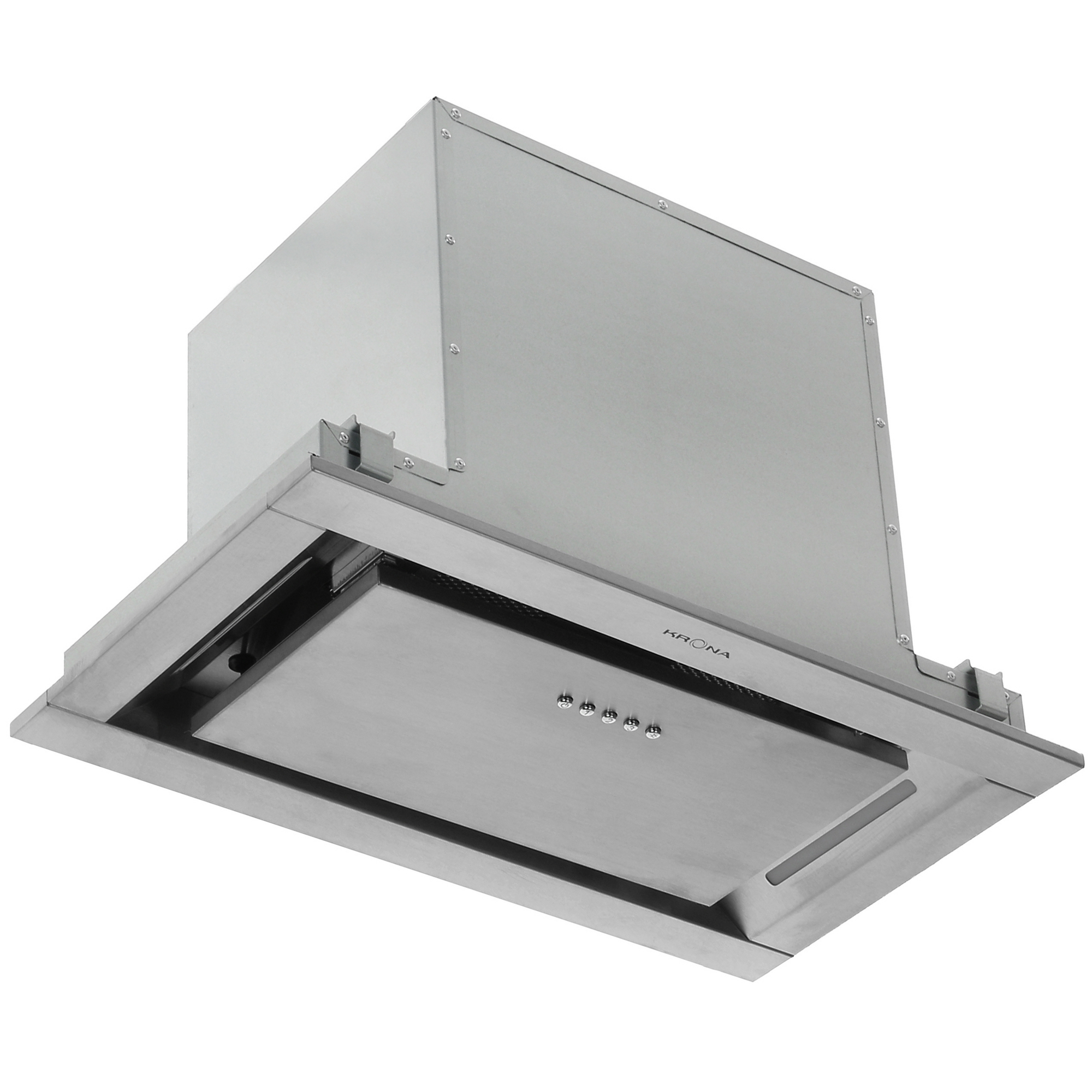 9904524 Вытяжка полновстраиваемая KRONA SELINA 600 PRM INOX 3P серебристый STDN-0086271