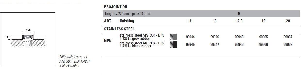 PROFILPAS Компенсационный шов пола Cerfix® projoint sun-id-1347609 - Вид №1