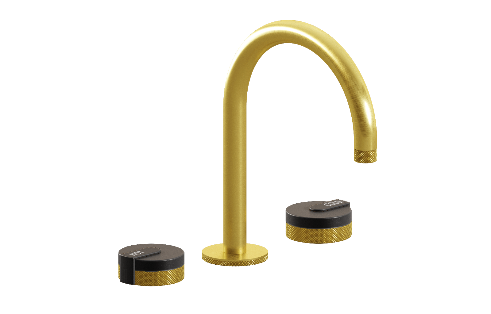 E-11512-R1GM-L1GM-BB Смеситель для умывальника на 3 отвертия GRAFF MOD+