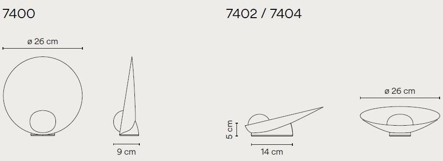 Vibia Настольная лампа из дутого стекла Musa sun-id-1351954 - Вид №9