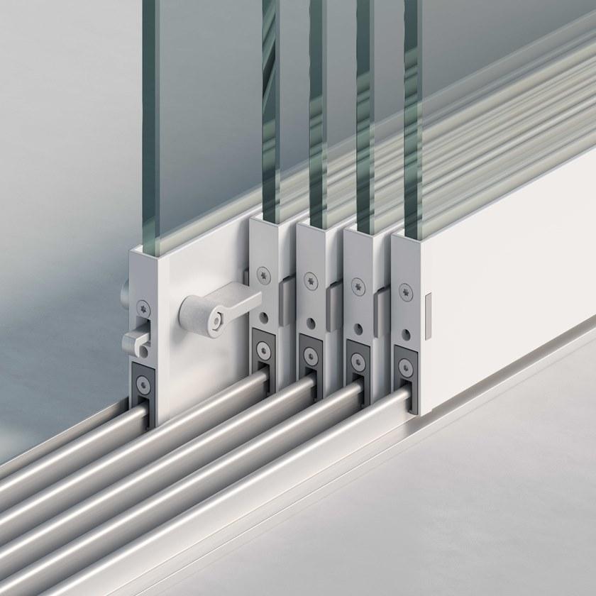 GIBUS Раздвижная стеклянная дверь sun-id-1413043 - Вид №3