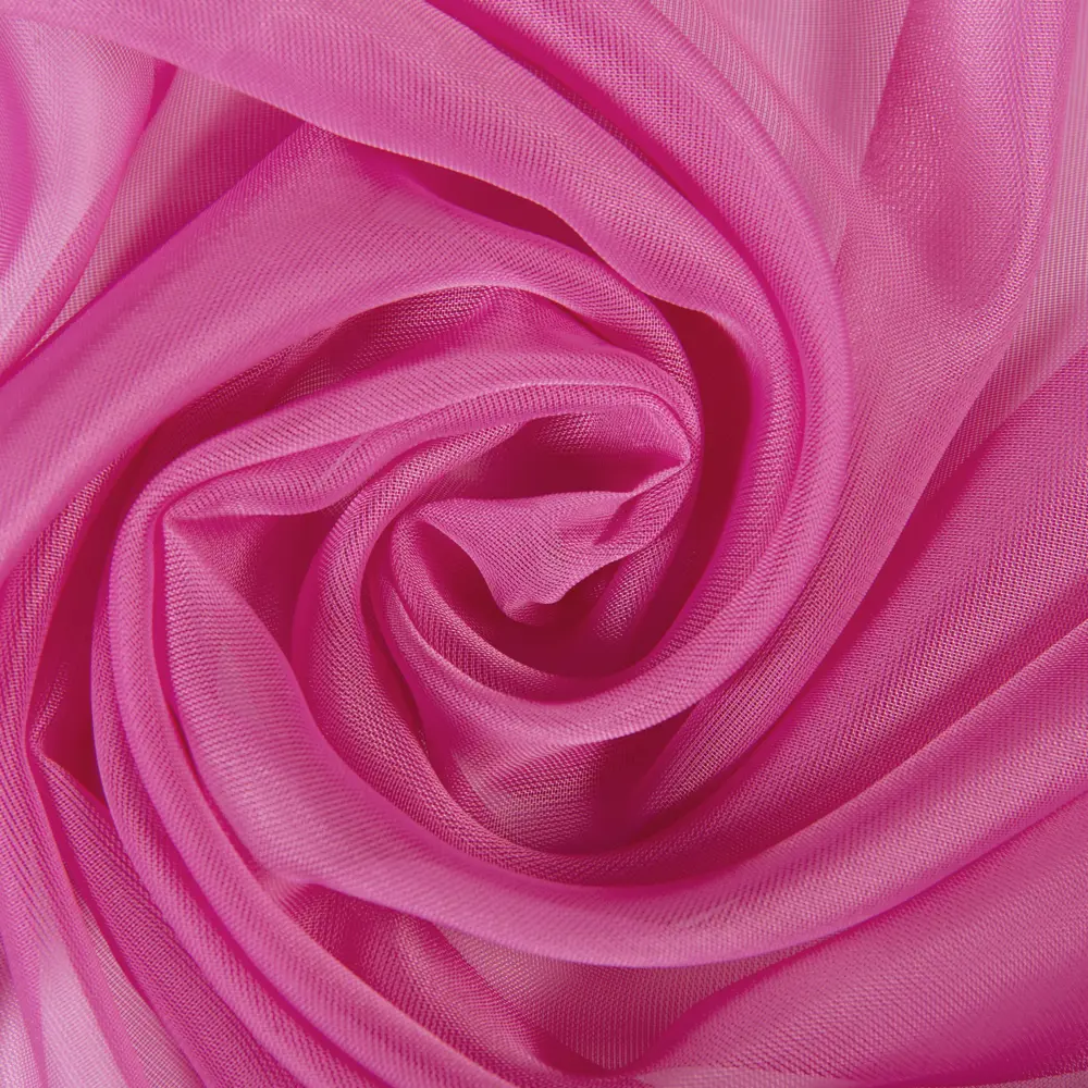 Тюль на ленте «Polyone» 140X260 см цвет тёмно-розовый Santreyd STLM-2073784 - Вид №1