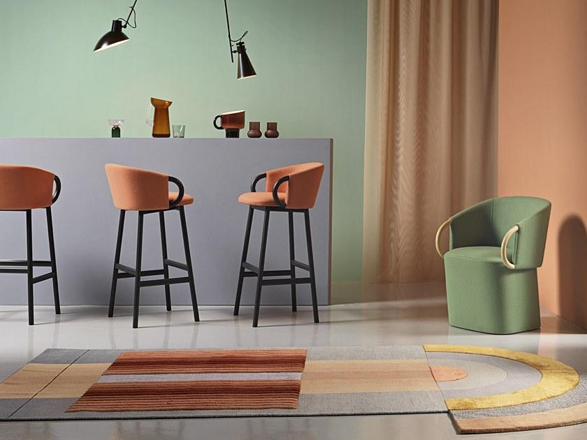 Very Wood Высокий табурет со спинкой Zant sun-id-1422267 - Вид №2