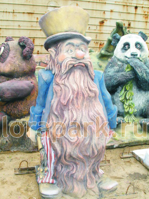 KB101-SB.LS КАРАБАС-БАРАБАС-1, скульптура (бетон) LAB.Space 