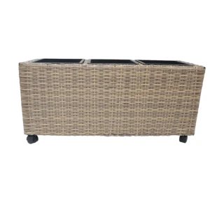 Кашпо Santreyd Green Art для крупных растений с искусственным ротангом 89350533