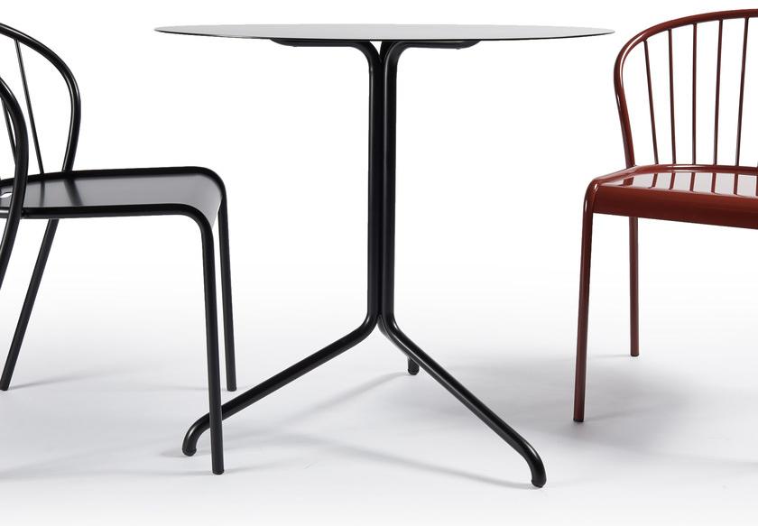 Atipico Круглый садовый стол из металла Cannet sun-id-1456981 - Вид №1