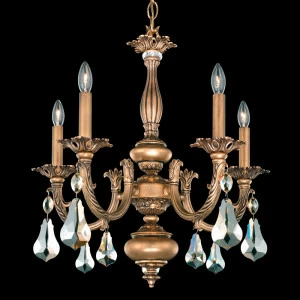 Люстра PA6515E-27A от Schonbek прозрачная/золото SCHONBEK ДИЗАЙНЕРСКИЕ 246665 Прозрачный;золото