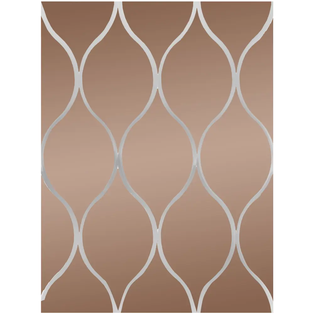 Зеркальное панно 80x60 см «Лимоны» цвет бронза Santreyd STLM-2090191