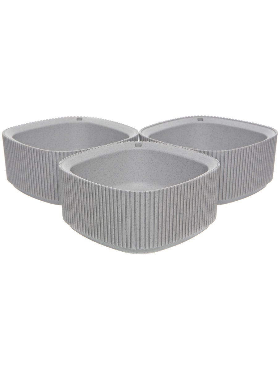 Горшок для цветов Melo 1L Grey NAVAKO 16118 - Вид №3