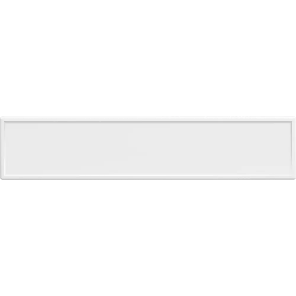 Фасад кухонного шкафа Инта 59.7x12.5 см KONSENSA ЛДСП цвет белый Инта белая STLM-2098035 - Вид №3