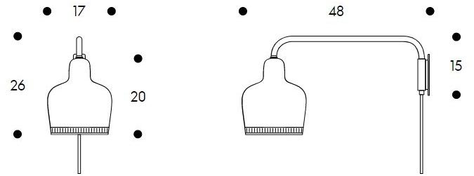 Настенный светильник из латуни Golden bell Santreyd sun-id-1459837 - Вид №4