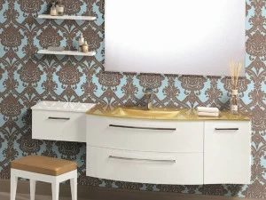 Mobiltesino Тумба под умывальник с дверцами со шкафом Formula elite F153