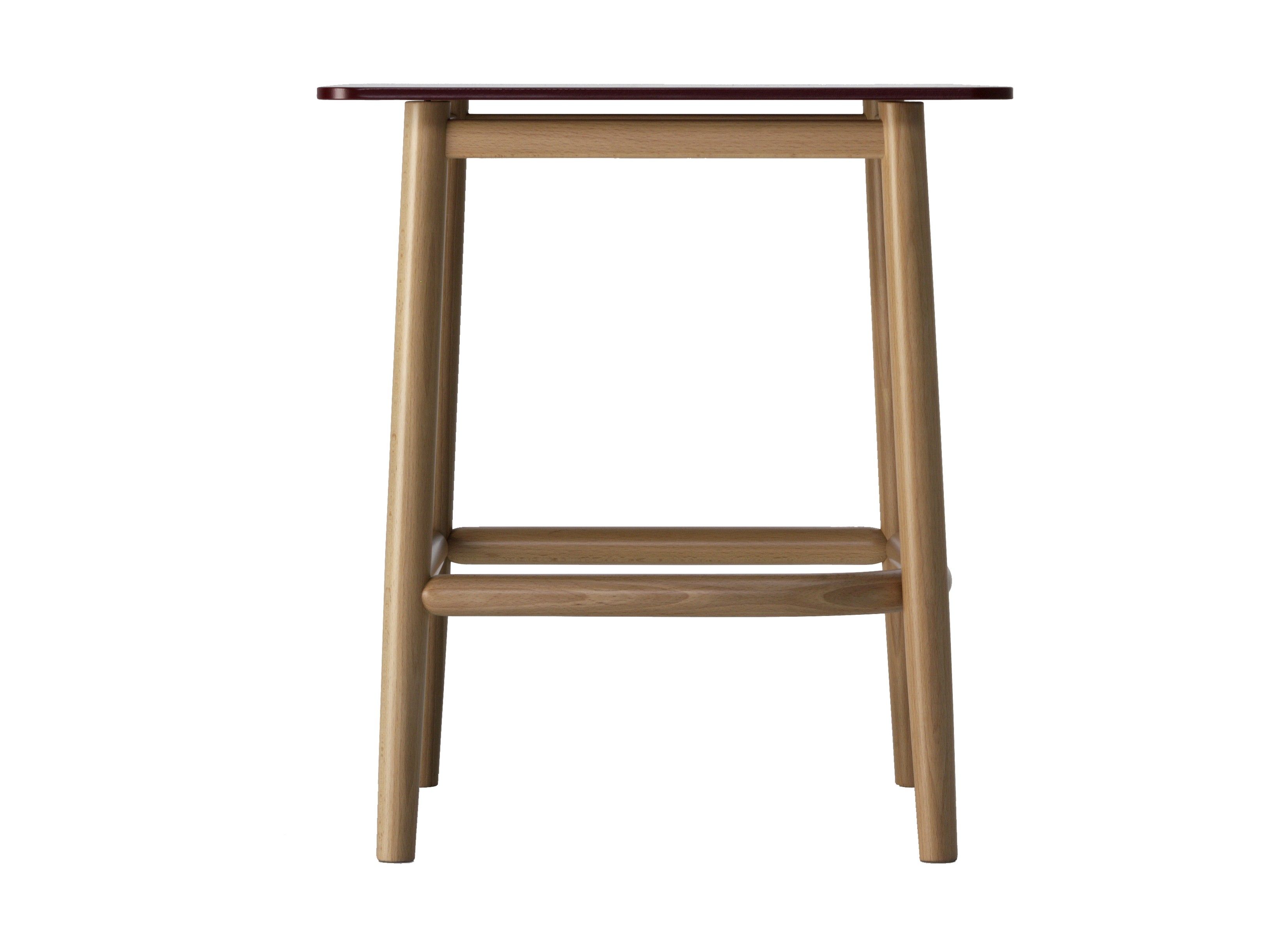 Деревянный квадратный журнальный столик Wiener GTV Design Single Curve ARCH-00086739 - Вид №2