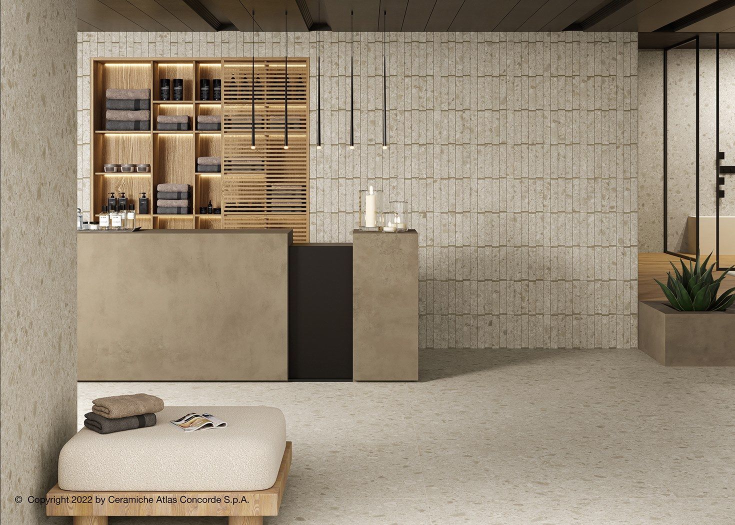 Мозаика из керамогранита для внутреннего и наружного применения Atlas Concorde Boost Mix ARCH-00026292 - Вид №1