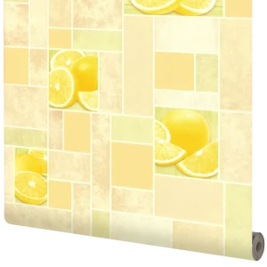 Обои виниловые Аспект Ру Цитрус желтые 0.53 м 10103-37