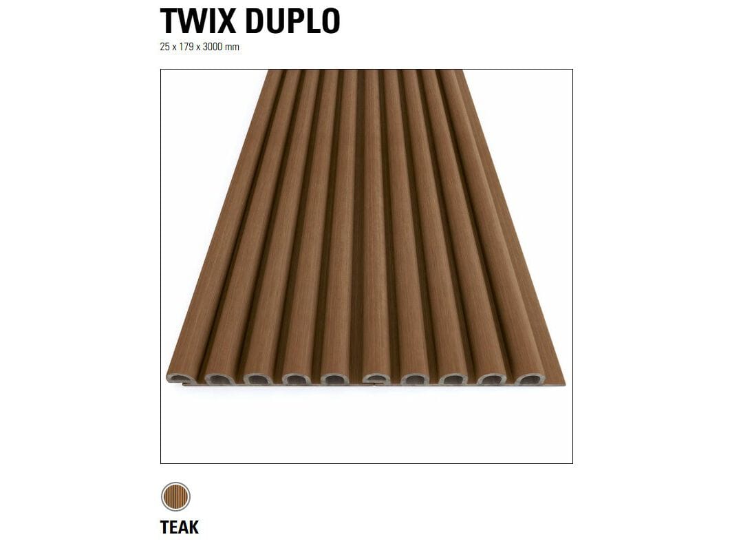 Композитный деревянный сайдинг Déco Twix ARCH-00107230 - Вид №19