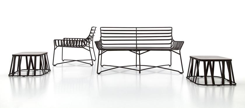 Roberti 2-местный садовый диван Hamptons graphics sun-id-1444516 - Вид №3