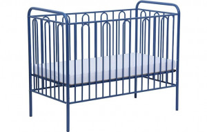 vpk-0001648.3 Кроватка детская Polini kids Vintage 110 металлическая, синий ВПК (Тополь)