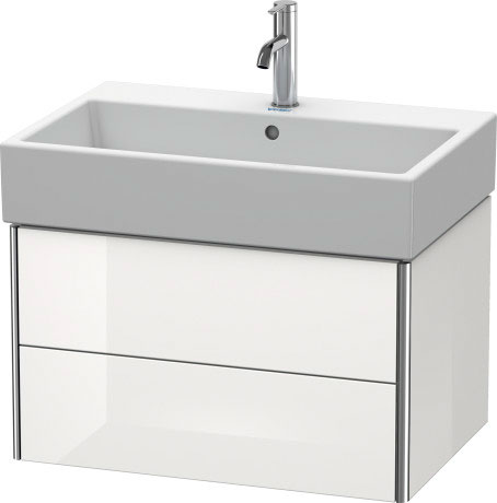 XS419401818 XSquare Тумбочка подвесная Белый матовый, декор Duravit - Вид №2