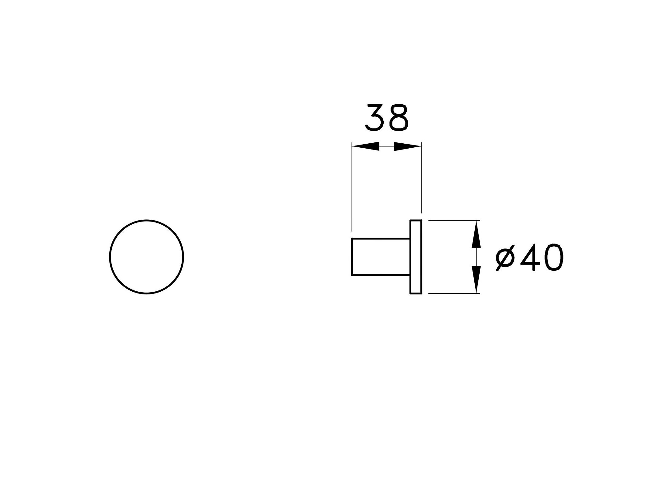 Металлический халат RUBINETTERIE STELLA ARCH-00105067 - Вид №2