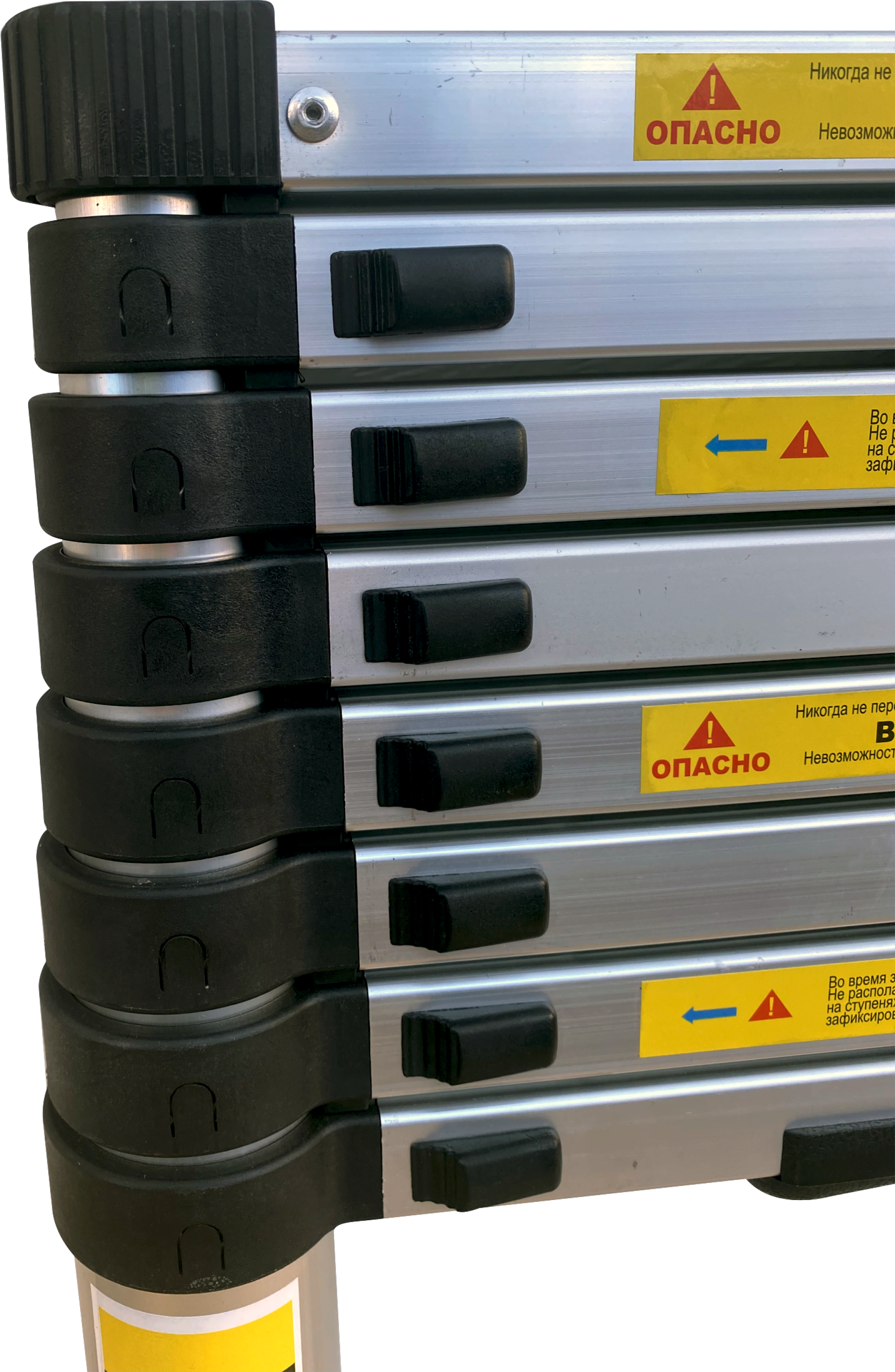 Телескопическая лестница 2,0 м ( 7ступ) ALUMET TLS 2.0 - Вид №19