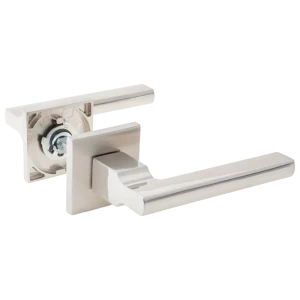 Дверная ручка на розетке Armex H-30095-P без запирания цвет никель