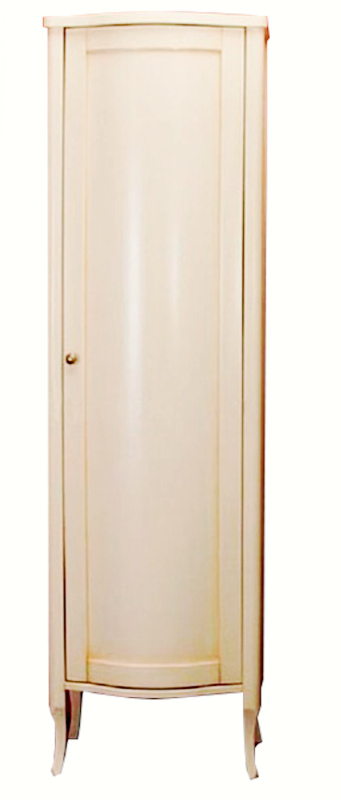 Витрина MIGLIORE Bella ML.BLL-VE450.AV с дверцей, белый матовый  - Вид №1