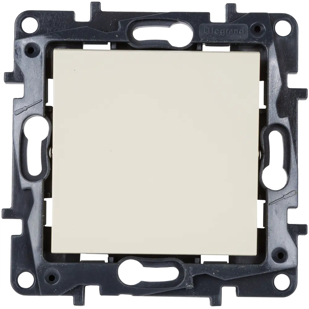 82064697 Переключатель перекрёстный одноклавишный - Legrand Structura - 10АХ 250В винтовые зажимы - слоновая кость STLM-1566641