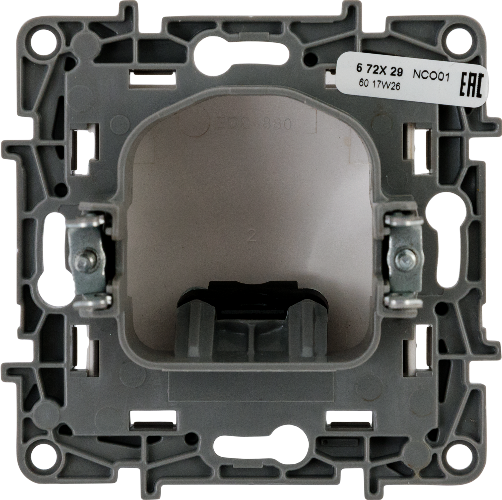 Legrand Etika - Вывод кабеля с фиксатором, белый IP21 82496516 STLM-0028701 - Вид №2