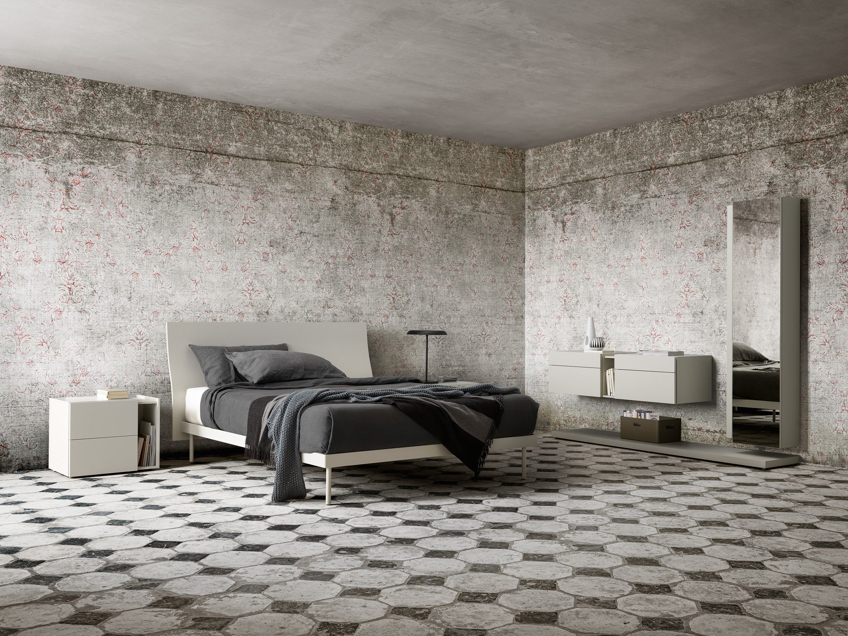 Деревянная двуспальная кровать Caccaro FIlesse ARCH-00095728 - Вид №4