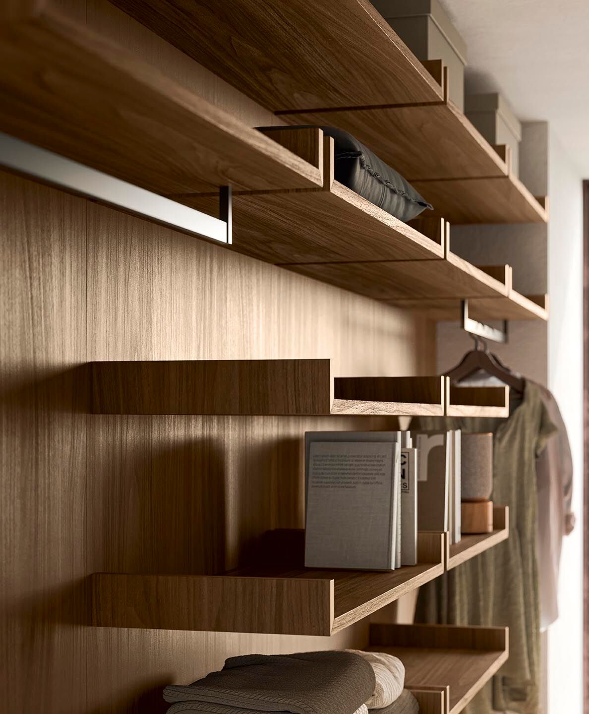 Оборудованные спинки для гардеробных Alf DaFrè покер ARCH-00139507 - Вид №2