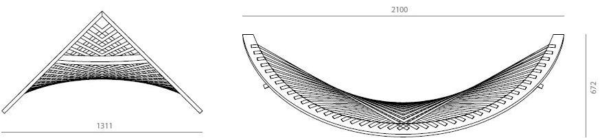 Aggy Деревянный гамак Panama banana sun-id-1393622 - Вид №5