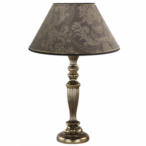 32116,34013 Настольная лампа Богемия Бронза Голдбраун BOGACHO