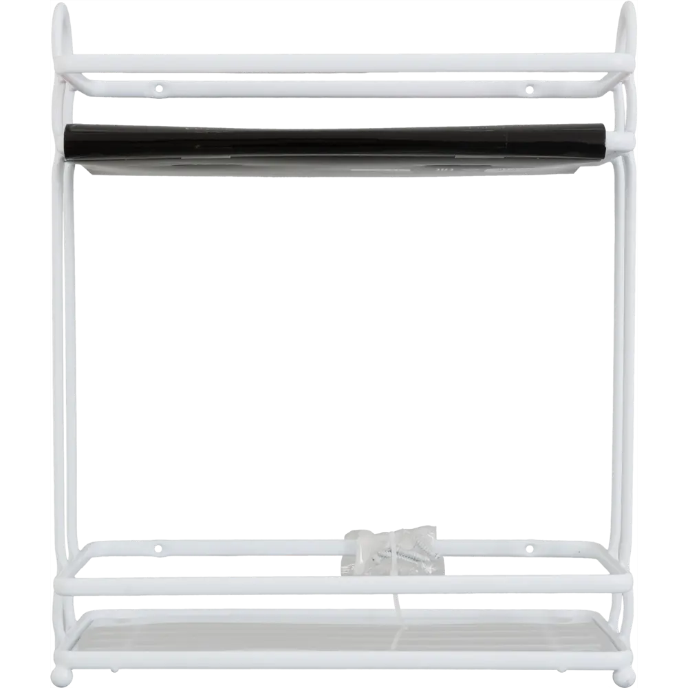 Полка для ванной двухъярусная Swensa Termo 29.1 см цвет белый SWR-1007 STLM-2052572 - Вид №5