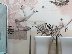 GLAMORA Виниловые обои с тиснением Traces