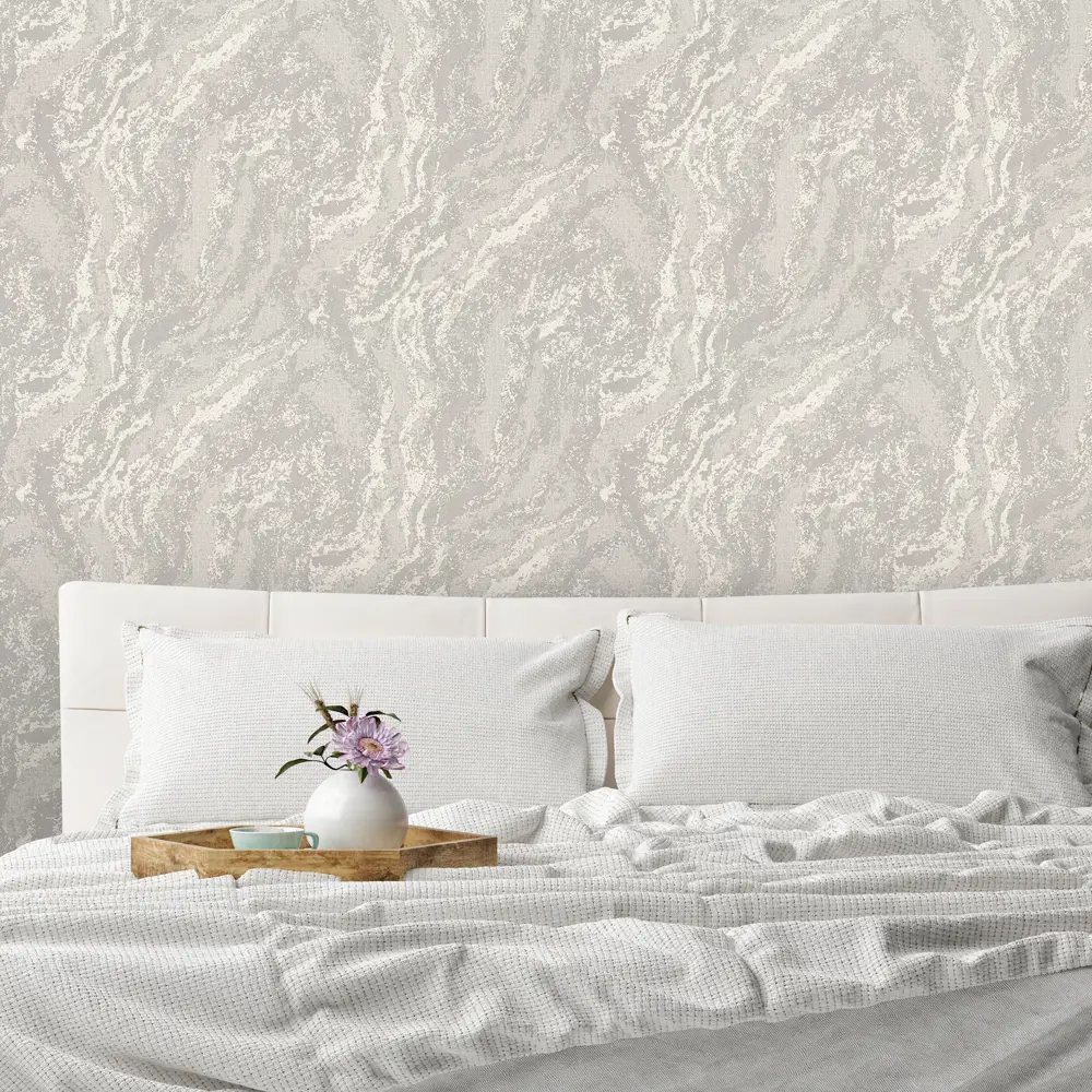 Обои флизелиновые Deco-Deco Calistra темно-серые 1.06 м DD6073-23 STLM-2152496 - Вид №5