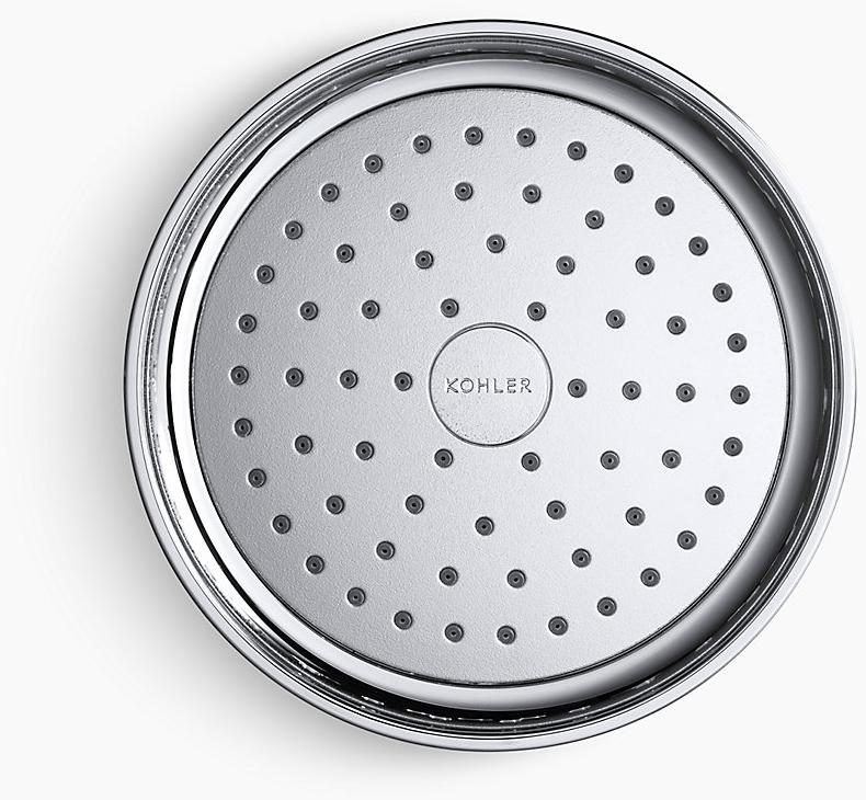 KOHLER Однофункциональная настенная душевая лейка Purist 2,5 галлона в минуту с технологией всасывания воздуха Katalyst K-965-AK-CP  - Вид №2