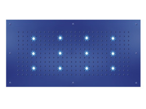 Хромотерапия латунная насадка для душа с фиксированной струей