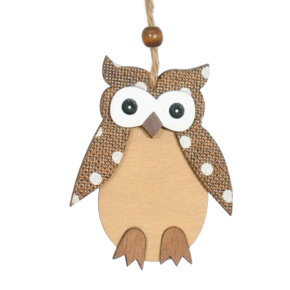 Ёлочное украшение «Сова» 18x7 см Santreyd STLM-2009038 - Вид №3