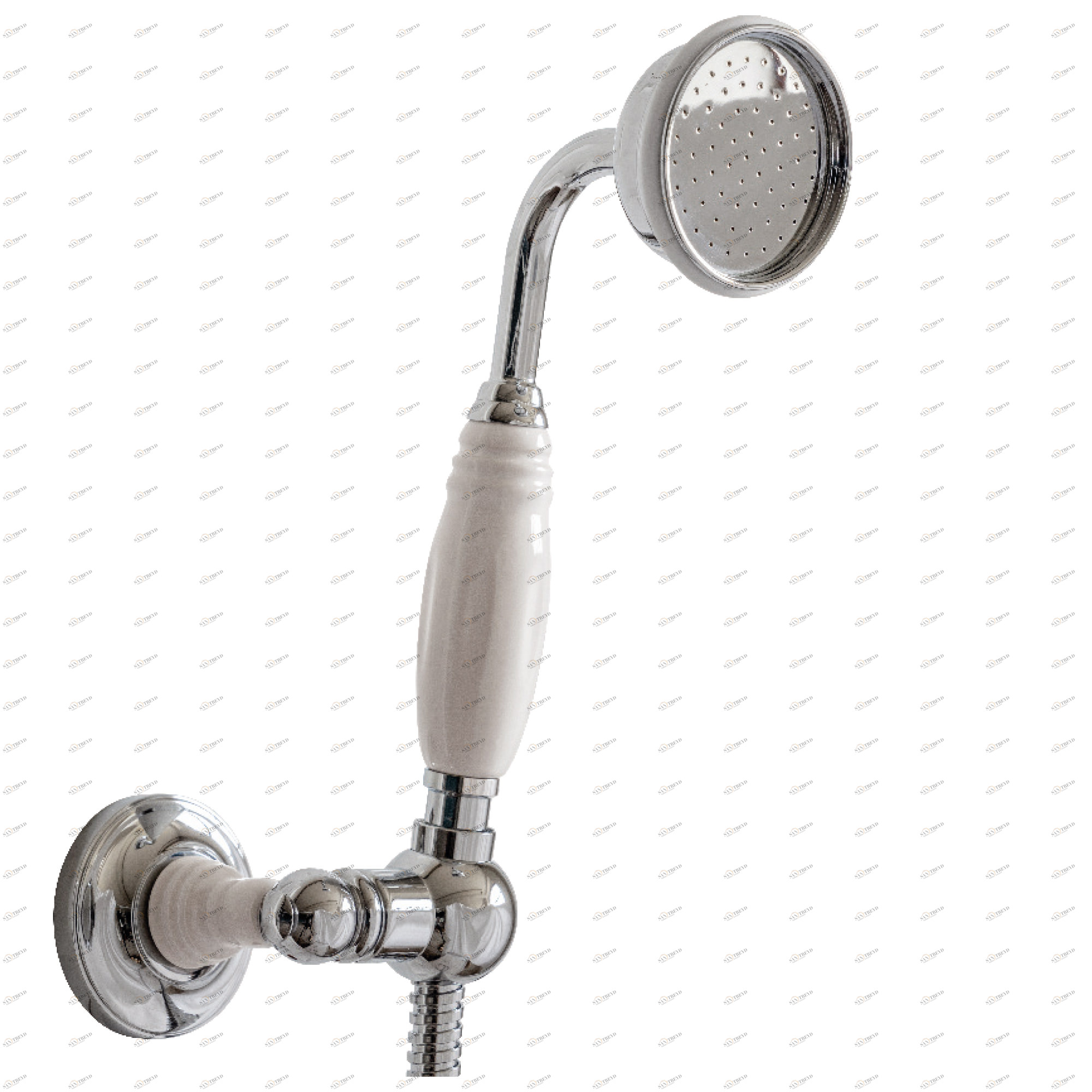 Traditional bathrooms АНГЛИЯ настенный крючок с ручным душем TB1 Tb1.bn 