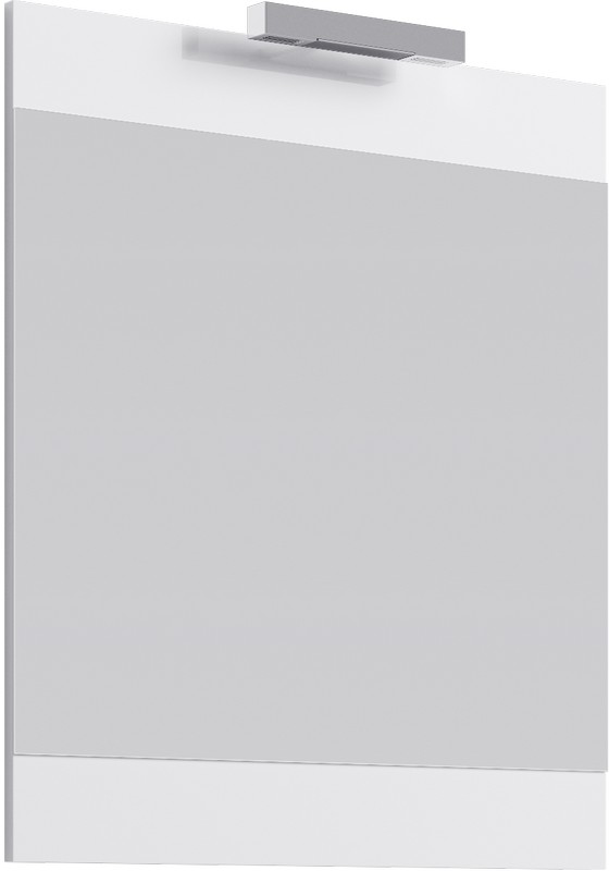 Бригпанель с зеркалом и светильником, белый Br.02.07/W AQWELLA Brig sun-id-277893 - Вид №1